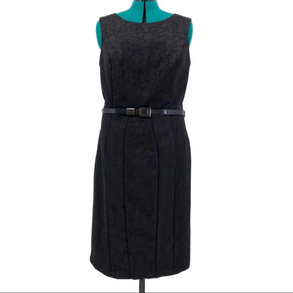 Sleeveless Jacquard Dress 